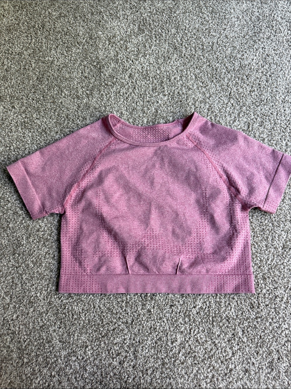 Cropped Workout Shirt